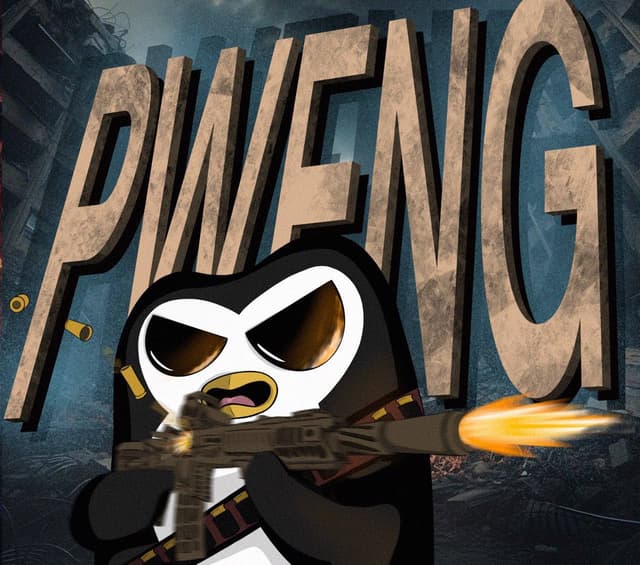 PWENG penguin chillin